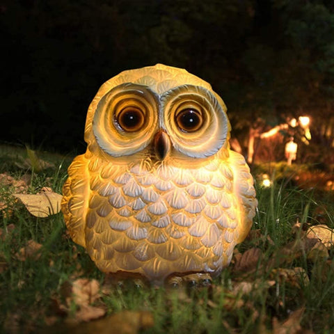 Solar Garden Owl Night Lights for Yard, Patio