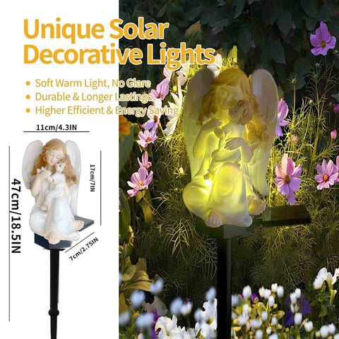 Angel Solar Garden Stake Lights