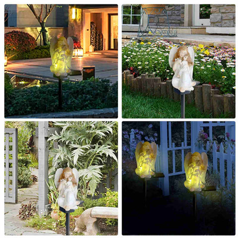 Angel Solar Garden Stake Lights