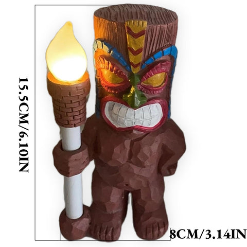 Solar Tiki Totem Lights for Garden  Decoration