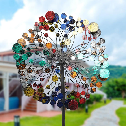 Retro Two-Way Wind Spinner for Garden and Yard 1000