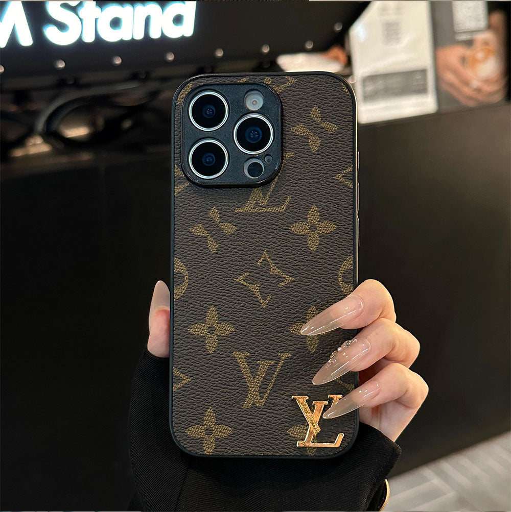 Husă iPhone clasică din piele de lux